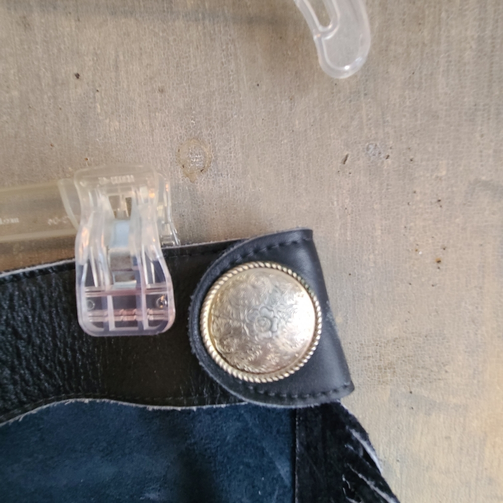 Leather Riding Chaps - Picture 10 of 13